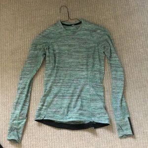 Lulu Lemon long sleeve warm up shirt